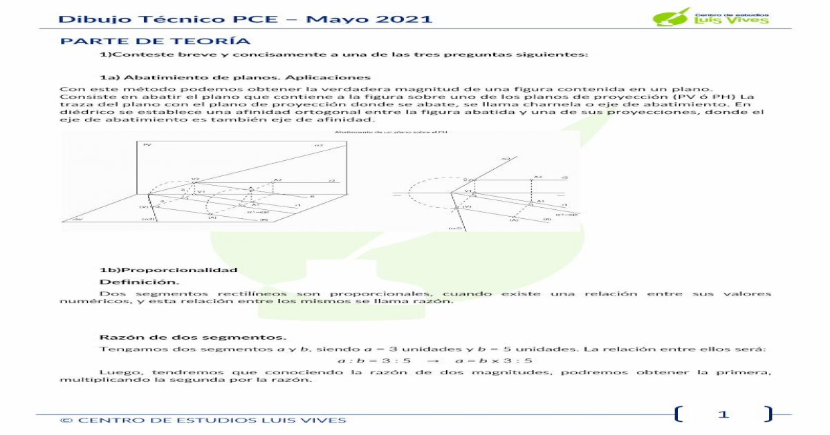 Dibujo Técnico PCE – Mayo 2021 - Luis Vives - [PDF Document]