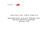 Técnico - Technical manual HEI, HEM