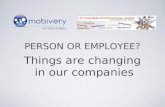 ¿Persona o empleado? Algo está cambiando en nuestras empresas