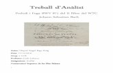 Anàlisi del Preludi i Fuga BWV 871 del II llibre del WTC