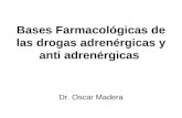 4. Bases Farmacológicas de las drogas Adrenérgicas
