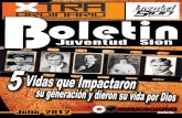 Boletín Juventud Sión 09 de Julio de 2012.
