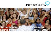 Campa±a Digital con Nuevo Padr³n Electoral 2012 - 2013