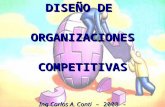 Diseño de Organizaciones Competitivas - 2009