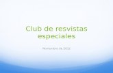 Club de revistas nov2012