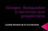 Google busquedas y servicios