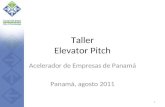 Taller elevator pitch 2