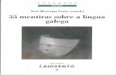 Adoramos Ler, 55 Mentiras Sobre A Lingua Galega, Galego, Leitura Recomendã¡Vel, Galiza