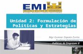 Capitulo 2 formulación políticas y estrategias