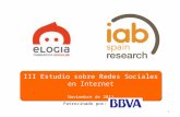 Informe de Hábitos en Redes Sociales IAB Elogia 2011