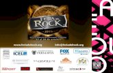 Feria del Rock 2011, 27 -29 octubre CCUT,