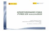 20140314_Taller ENERGÍA_Oportunidades para PYMES en H2020_Alberto Bermejo