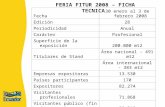 Informe Benchmarkign Fitur 2008