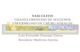 Vasculitis Wegener/Churg S
