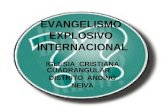 PRESENTACIÓN INICIAL EVANGELISMO  EXPLOSIVO  INTERNACIONAL
