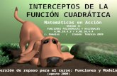 Interceptos de La FunciÓn CuadrÁtica Version Blog para Grado 11