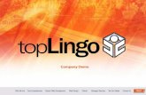 topLingo Company Presentation