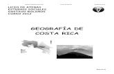 Material Geografía de Costa Rica.