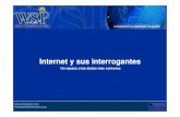 Internet y las interrogantes (objeciones) . WSI drivebiz Slide Básica