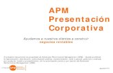 APM Presentaci³n Corporativa 2012