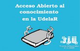 Presentación librebus - Open Acces en la UdelaR