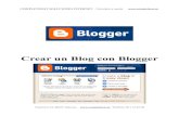 Crear un blog con blogger