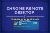 Chrome remote desktop