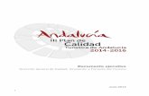 Plan de Calidad Turistica de Andalucía 2014-2016