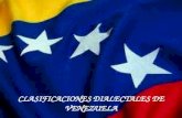 Clasificaciones dialectales (venezuela)