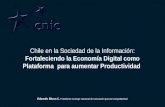 Chile en la Sociedad de la Información: Fortaleciendo la Economía Digital como Plataforma  para aumentar Productividad