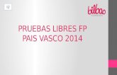 Pruebas libres FP Pais Vasco 2014 Bilbao Formación