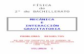 1.3 - MECÁNICA Y GRAVITACIÓN - PROBLEMAS RESUELTOS DE ACCESO A LA UNIVERSIDAD (I)