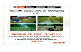 Ley 28585 y Reglamento Ley de riego tecnificado Perú