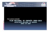 Plan Nacional De Energia De Panamá 2009 2023
