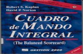 Cuadro de Mando Integral - 2da Edición - Robert S. Kaplan & David P. Norton