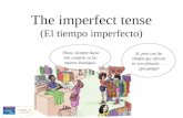 12 the imperfect tense of regular and irregular verbs