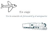 Train and plane presentation of vocabulary