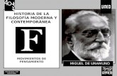 HISTORIA DE LA FILOSOFÍA MODERNA Y CONTEMPORÁNEA 14 / FILOSOFÍA EN ESPAÑA (SIGLO XX): UNAMUNO