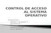 Control de acceso al sistema operativo