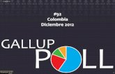 Colombia Gallup diciembre 2014