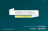 PROEXPORT COLOMBIA DIRECTORIO DE SERVICIOS LEGALES- JORNADA SPRI 2012