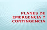 Planes De Emergencia Y Contingencia