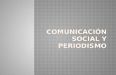 Comunicación social y periodismo