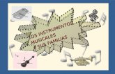U.D. Los instrumentos musicales y sus familias
