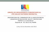 Prevención del Embarazo Adolescente en el Perú - Lic. Wendy Albán (Mesa de Concertación para la Lucha Contra la Pobreza).