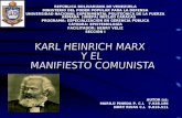 Marx y el Manifiesto Comunista