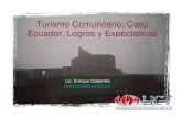 Turismo  comunitario en Ecuador. Logros y expectativas