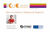 Open Innovation y Modelos de Negocios. Tommaso Canonici
