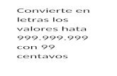Codigo en Visual Convierte en Letras Los Valores Hata 999.999.999,99