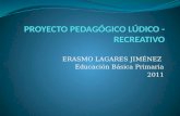 Proyecto pedagogico lúdico recreativo